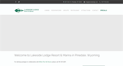Desktop Screenshot of lakesidelodge.com